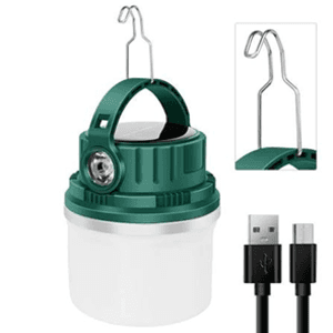 Solar & USB Dual-Charging Lantern